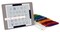 LoRan Magnet Board 8"X10" & 6" Ruler-Includes 3 Magnetic Strips